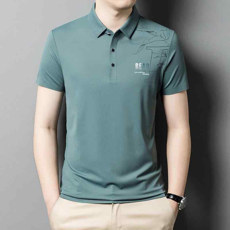 大きいサイズ Tシャツ メンズ 半袖 ポロシャツ 夏 薄手 涼しい カジュアル 紳士