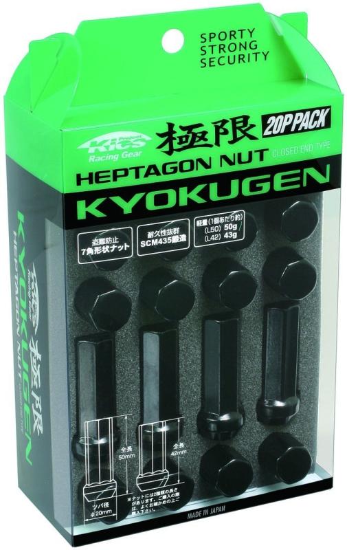 KYO-EI ( ʻ ) ۥʥå ˸ HEPTAGON NUT  M12 x P1.5  ޥ  ֥å  Ĺ50mm HPF1B5