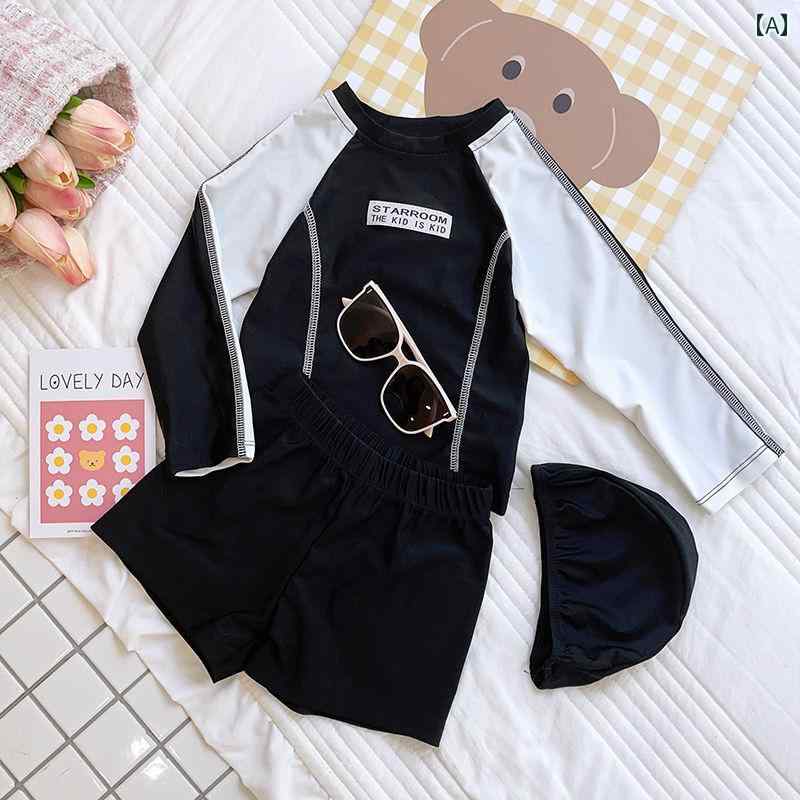 水着 女の子 男の子 キッズ 夏 海 プール リゾート セパレート 長袖 日焼け防止 兄妹 夏 ビーチ