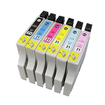 IC6CL21 6色セット IC21 互換インク エプソン EPSON PM-930C 940C 950C 970C 980C 対応 ICチップ付 付 プリンター付