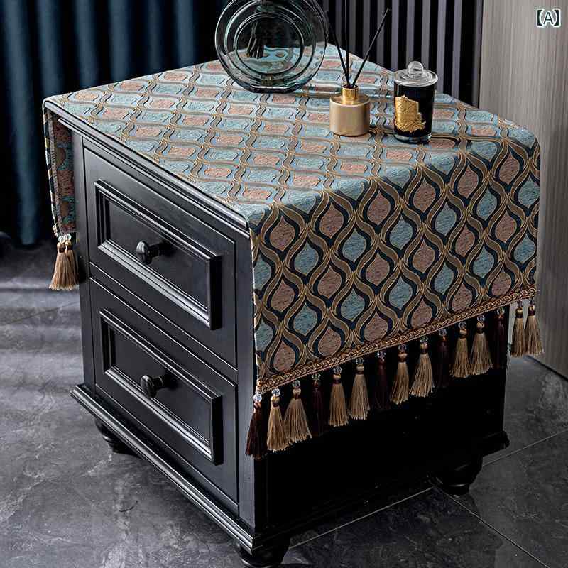 テーブルクロス 洗濯機 カバー 家庭 インテリア 日焼け防止 防塵 保護 クロス 冷蔵庫 ダストカバー サ..