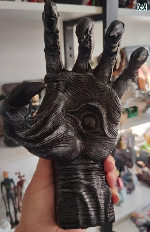 置物 インテリア アンティーク 悪魔 爪 魔女 壁掛け 樹脂 オーナメント ハロウィン 装飾 ホーム リビング 寝室 オブジェ ディスプレイ グレー 緑