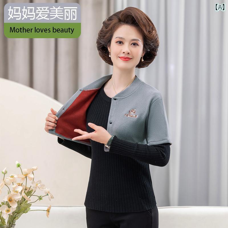 肩あて 寝具 レディース 秋冬 半袖 裏起毛 厚手 暖かい 防寒 ショート丈 ボタン シンプル おしゃれ ワ..