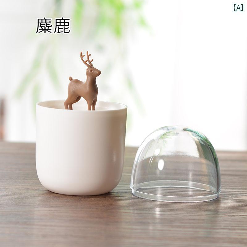 爪楊枝入れ おしゃれ 北欧 つまようじ ピンク 青 グレー うさぎ トナカイ アヒル 綿棒 持ち運び 携帯 ..