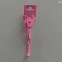 自転車 サイドスタンド キック 子供 フット サポート 駐輪 12 14 16 18 インチ ピンク 黒 ブラケット