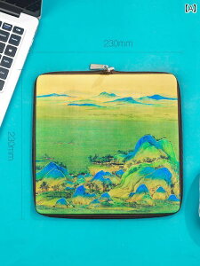 プチギフト 文房具 マウスパッド おしゃれ 雑貨 日品 学生 実 収納 袋 マルチ ケース ファスナー 持ち運び ステーショナリー チャイナ風 レトロ 誕生日 お祝い 記念 贈答品 猫 宇宙飛行士 銀河 花 山 雲 風景 ピンク 青