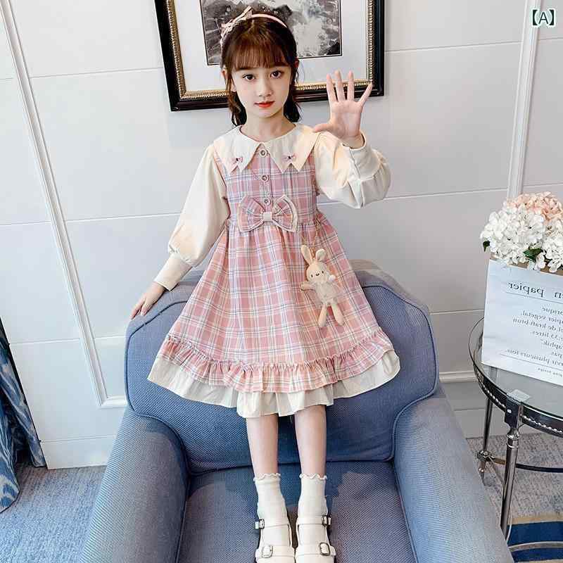 スタイル: 韓国スカートタイプ:プリンセススカート適季節：春と秋スタイル: 長袖