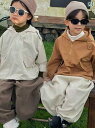 パーカー 女の子 子供服 プルオーバー 長袖 トップス 綿 秋 フード ジップアップ ゆったり パンツ 男の子 おしゃれ カジュアル 無地 ジャケット 緑 オレンジ
