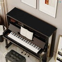 ピアノ カバー シリコン ハーフ トップ ダスト 防水 耐油 洗濯不要 テーブル クロス 保護 セット 防塵 アップライト おしゃれ 緑 白 グレー(2)