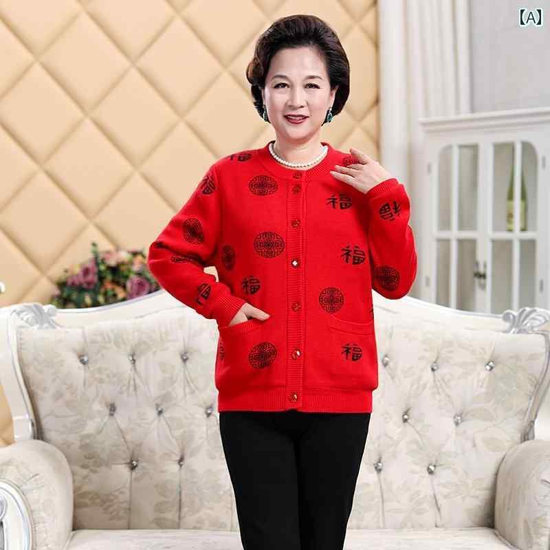 カーディガン レディース 秋冬 メンズ シニア カップル 厚手 暖かい 裏起毛 ニット 長袖 ラウンド Vネック ボタン ポケット ソフト ゆったり レトロ チ...