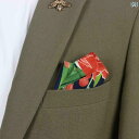 ポケットチーフ メンズ 結婚式 挿け ブローチ フォーマル ビジネス ストレート コサージュ チェスト スカーフ スクエア ブラック ブルー レッド ポリエステ...
