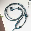 ネックレス 紐 ロープ メンズ レディース ペンダント 編み込み ストラップ アクセサリー 手芸 DIY ぶら下げ 首ひも プレゼント 記念日 シンプル おしゃ...