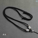 ネックレス 紐 ロープ メンズ レディース ペンダント 編み込み ストラップ アクセサリー 手芸 DIY ぶら下げ 首ひも プレゼント 記念日 シンプル おしゃ...