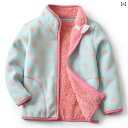 フリース ジャケット キッズ 秋冬 アウター 女の子 子供 厚手 コート トップス ウール ピンク ブルー