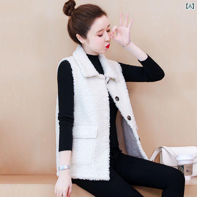 ボアベスト レディース おしゃれ 秋冬 ぬいぐるみ 大きめサイズ ファー レザー ジャケット コート シン..