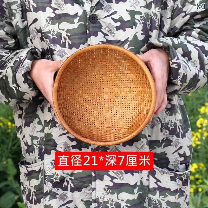 か バスケット 竹 まんじう 丸 家庭 農園 フルーツ スナック 卵 野菜 果物 乾物 収納 小物 竹か おしゃ..