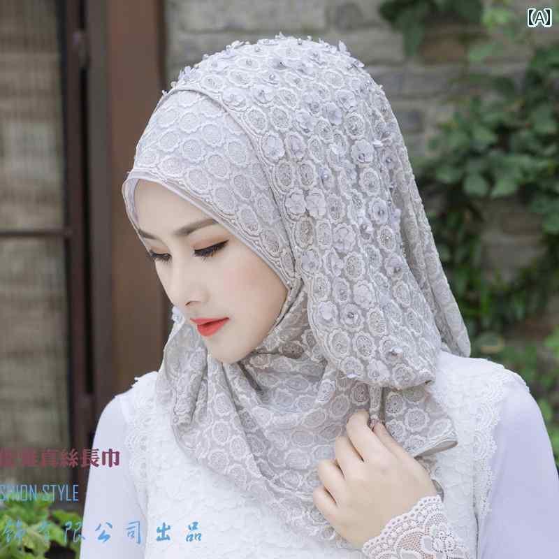 ヒジャブ レディース ムスリム イス教 宗教 アラブ 中東 インド 民族衣装 礼拝 エスニック ロング スカ..