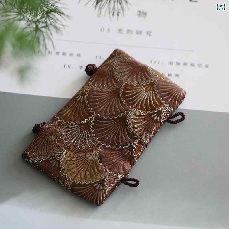 鉄瓶 持ち 手 カバー 急須 ポット ケトル 取っ手 布 ハンドル 断熱 熱くい パッド 火傷 や 防止 綿麻 茶道 イチョウ 柄