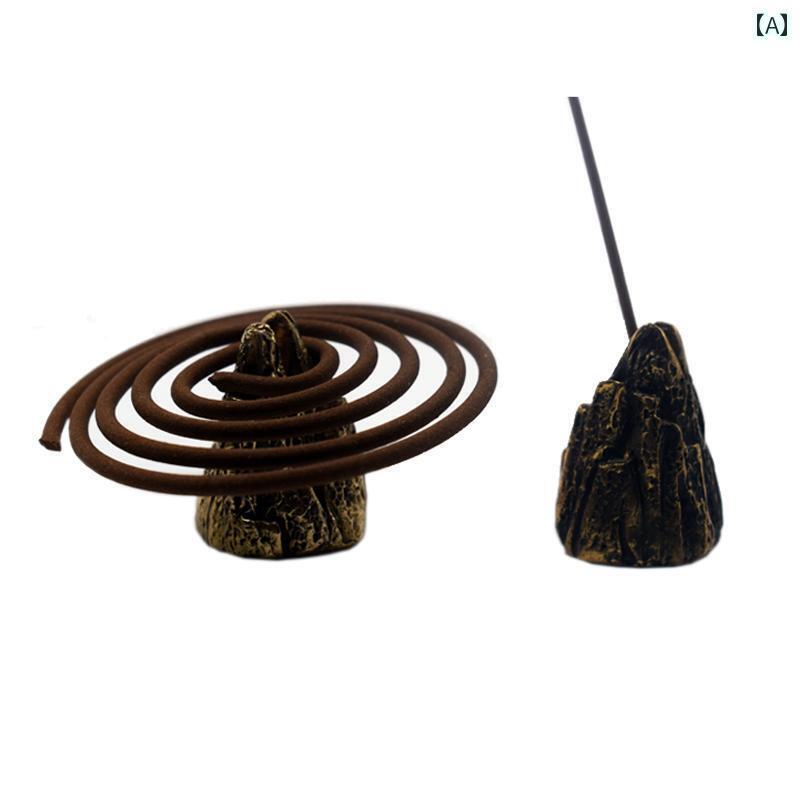 線香立て 仏具 おしゃれ 銅 寝室 白檀 ディスク 皿 トレイ ホルダー 沈香 ホーム デスクトップ 装飾品 ..