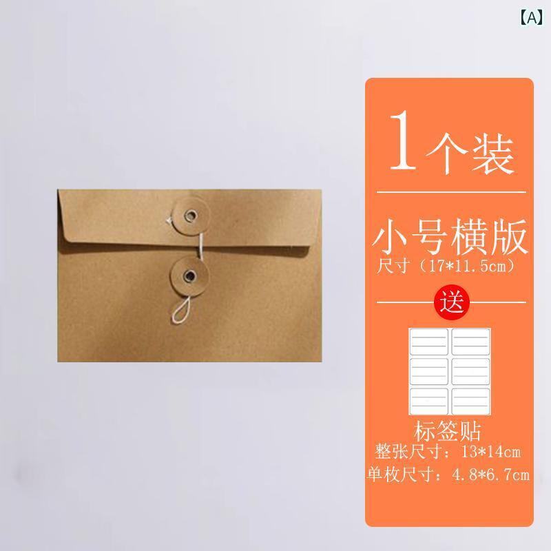 書類ケース 持ち運び 収納 ドキュメント ファイル 入れ 封筒 クラフト紙 厚手 ポータブル ブリーフ フォルダー 整理 整頓 オフィス 事務品 ビジネス 会議...