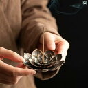 香炉 線香立て 銅 装飾品 インテリア お香 スタンド レトロ 雑貨 プレゼント 癒やし 客間 リビング シンプル おしゃれ アジアン 花