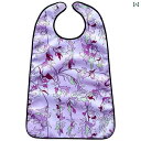 介護エン 食事 大人 シニア メンズ レディース兼 防水 防油 施設 老人ホーム 入院 食べこぼし キャッチ 通気性 おしゃれ 花柄