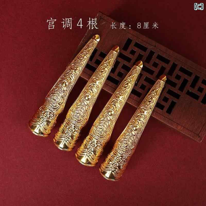 ネイルリング レディース 爪 指 デコレーション アート 個性 舞台 小道具 アクセサリー ウェディング パーティー コスプレ プレゼント ゴージャス おしゃれ ゴールド