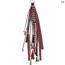 ヒップホップ ファッション ズボン チェーン アメカジ メンズ レディース兼 アクセサリー 装飾 パンツ スカート 鎖 リボン ストリート おしゃれ 赤 黒