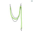 ウォレットチェーン アメカジ メンズ レディース兼 アクセサリー 装飾 パンツ スカート 鎖 キーチェーン 財布 鍵 ストリート ヒップホップ おしゃれ 緑 黒...