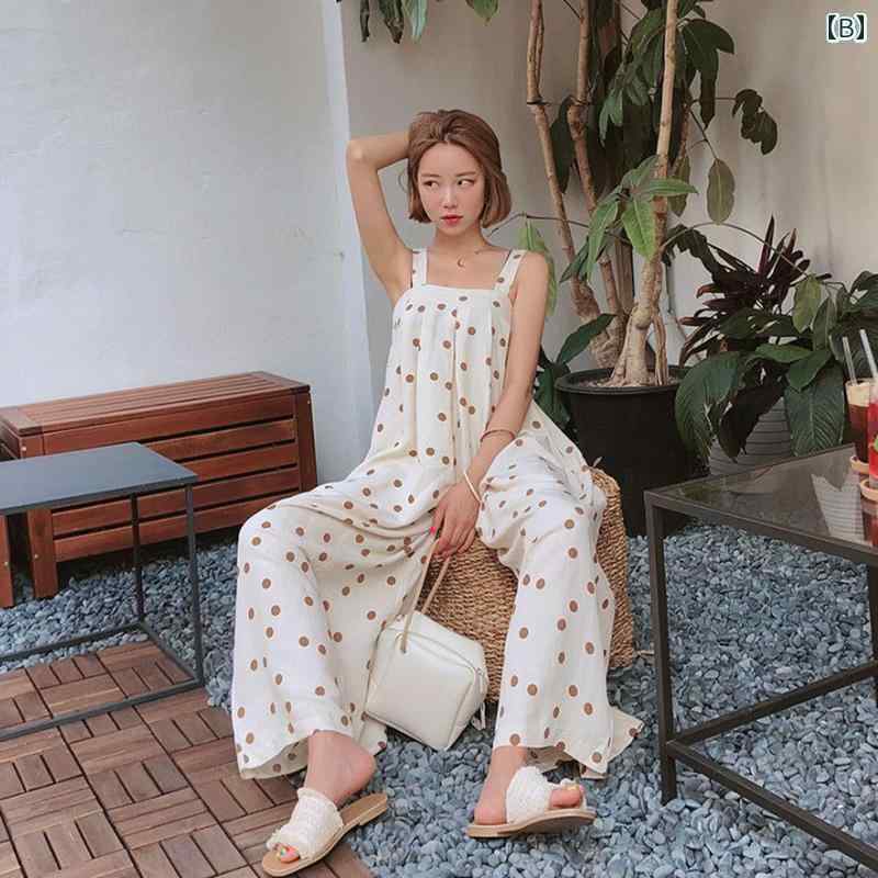 オールインワン レディース サロペット 体型カバー デニムオールインワン Vネック 大きいサイズ フリーサイズ つなぎ ワイドパンツ オーバーオール パンツ ボトムス ロング 体型カバー 春 夏 ビッグシルエット 送料無料