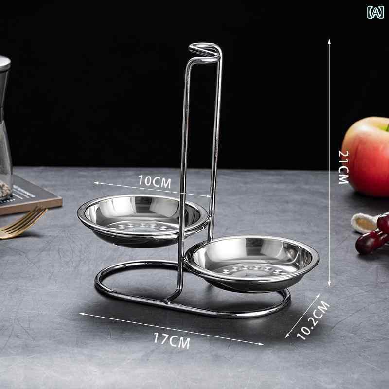 おたま スタンド 置き おしゃれ フライ返し スパチュラ スプーン しゃもじ ホルダー キッチン ツール ラック 調理 器具 具 収納 小道具 立て 卓上 雑貨 便利 ステンレス 鋼 お手入れ 簡単 ホテル レストラン ビュッフェ シルバー