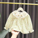 ジャンパースカート 子ども ベビー 女の子 春秋 ボトムス サロペット オーバーオール デニム ポケット フリル 刺繍 トップス シャツ 長袖 セットアップ 単...
