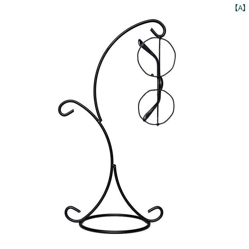 卓上 メガネスタンド おしゃれ めがね ディスプレイ 店舗 吊る ハンギング 掛ける サングラス 陳列 便..