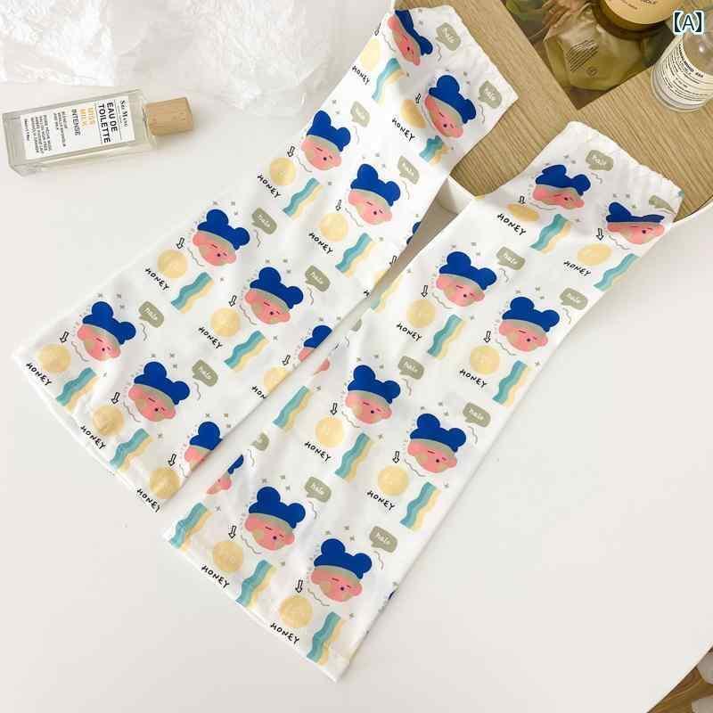 アームカバー UVカット レディース 春夏 47cm ポリエステル 接触ひんやり 涼しい 快適 日焼け防止 通気..