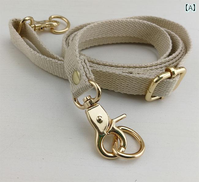 バッグ ストラップ 付け替え 材料 キャンバス 肩紐 ショルダー 調節可能 厚手 レディース クロスボディ..