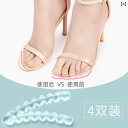 インソール サンダル レディース 夏 革 靴品 中敷き つま先 滑りにくい 衝撃吸収 サポート 粘着式 パンプス ミュール ハイヒール シンプル 黒 ベージュ(4)