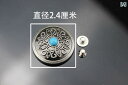 コンチョ ボタン レザークラフト DIY ネジ パーツ バックル 装飾 財布 手芸 花 アンティーク調 ターコイズ 赤 黒 緑