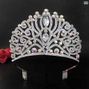 ブライダル アクセサリー 小物 ウェディング 結婚式 パーティー 婦 花嫁 舞台 小道具 コスプレ 韓国 シンプル ラインストーン クラウン ドレス スタジオ ...