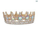 ブライダル アクセサリー 小物 ウェディング 結婚式 パーティー 婦 花嫁 舞台 小道具 コスプレ マルチ カラー クラウン ティアラ プリンス クラウン キン...