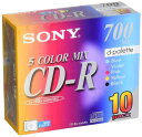 SONY CD-Rメディア 1-48倍速 5mmケース 10枚 10CDQ80DPWS parent(2)
