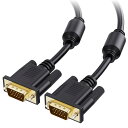 Cable Matters VGA ケーブル 1.8m D-sub ケーブル 15ピン VGA オス オス RGB SVGAケーブル RoHS対応プロジェクター、テレビ、コンピューターなどに使用可能(2)