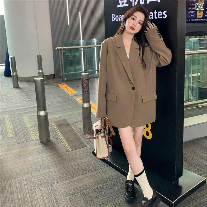 アウター レディース カジュアル おしゃれ ジャケット 春秋 ストリート モカ カラー 快適 トップス