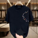 Tシャツ 男性向け 半袖 アメリカンカジュアル ストリートファッション 流行 ゆったり 大きめ 丸首 春夏 お揃いの服 男女兼用