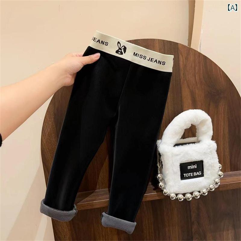 子供服 女の子 キッズ かわいい おしゃれ 冬 ストレッチブーツ フリース レザー ベビー ロング 暖かい スリム スタイリッシュ レギンス