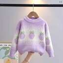 子供服 女の子 キッズ かわいい おしゃれ セーター レディース 秋 ニット セーター 冬 厚手 暖かい トップス セーター