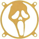 Bitspower 80mm レーザーカット UVリアクティブ ファングリル Scream BP-80UVFG-GN-12(2)