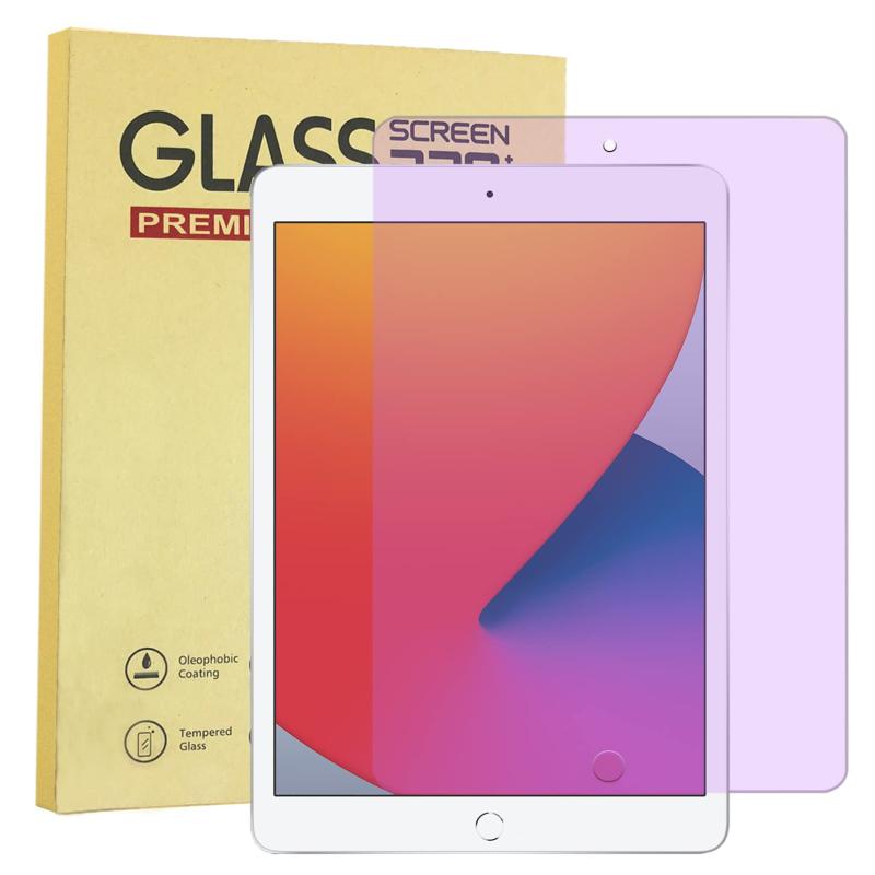 【ブルーライトカット】iPad Air3 2019 / iPad Pro 10.5 ガラスフィルム アイパッド 10.5 インチ 液晶強化ガラス ブルーライト 目の疲れ軽減/硬度9H/気泡ゼロ/貼り付け簡単/指紋防止 iPad Air3 2019/iPa