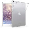 kwmobile タブレットケース Apple iPad 10.2 (2019/2021)対応 ケース - タブレットカバー TPU シリコン 保護 黒色/透明(2)