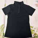 乗馬 服 キッズ Tシャツ 半袖 子供 ジッパー 女の子 通気性 快適 快適 夏 騎士 機器