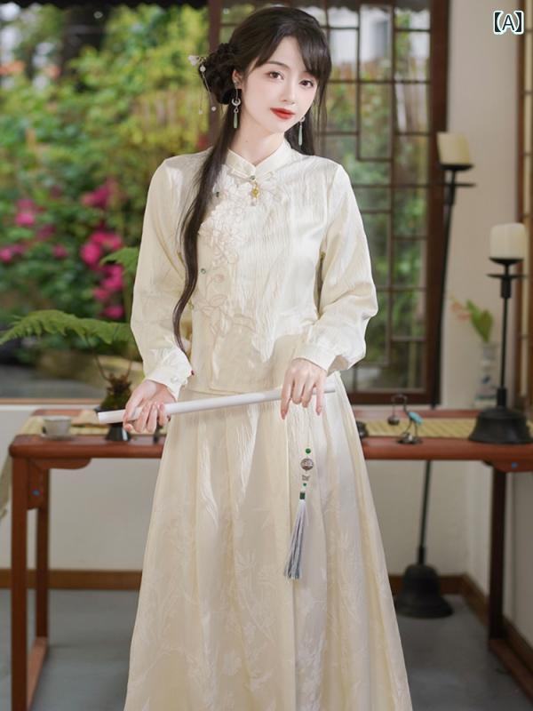 韓国 チャイナドレス セットアップ トップス ロングスカート 楽天市場】チャイナドレス セットアップの通販